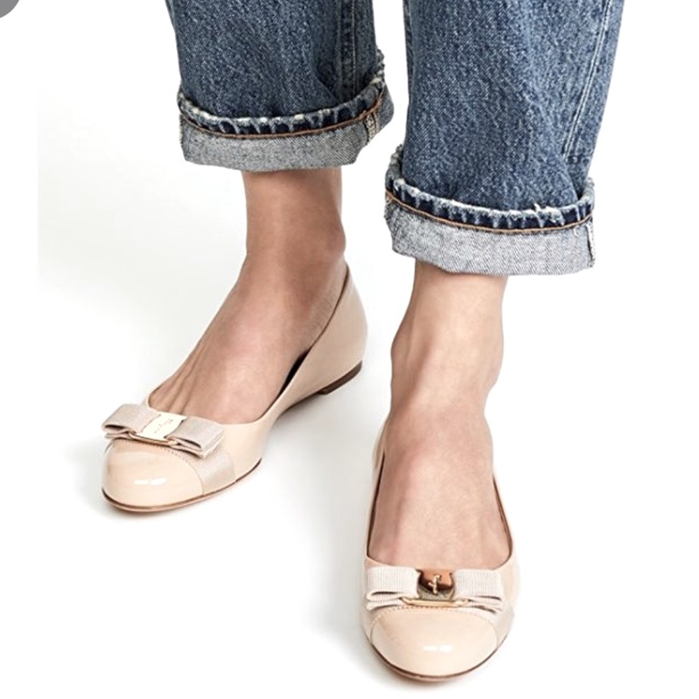 🖤SALVATORE FERRAGAMO Varina Ballet Flat